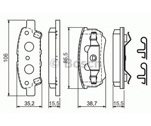 0986424814 BOSCH 