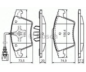 0986494164 BOSCH 