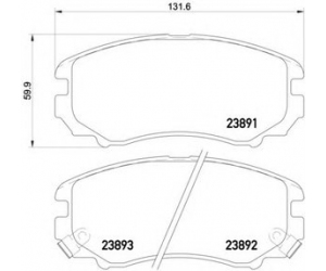 8DB 355 010-991 HELLA PAGID 