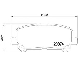 8DB 355 020-601 HELLA PAGID 