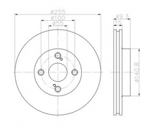 8DD 355 110-431 HELLA PAGID 