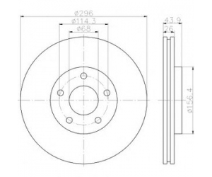 8DD 355 114-601 HELLA PAGID 