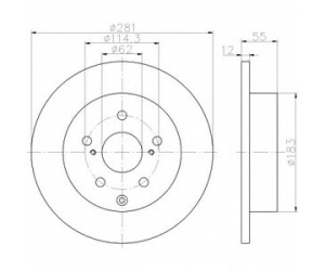 8DD 355 118-881 HELLA PAGID 